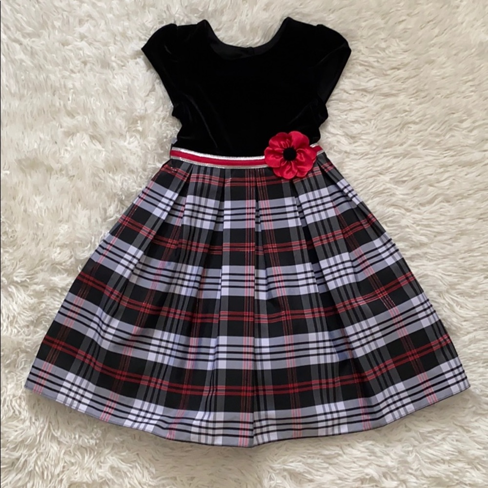 Girls Jona Michelle holiday dress size 6